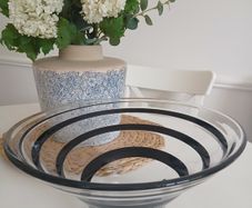 Beautiful Handblown Art Glass Centerpiece