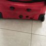 Large Red Suitcase. Sub Zero weight. Image 3
