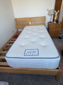 Pocket Sprung Mattress Single Bed  Signature collection Helios 800