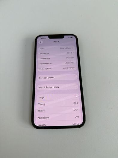 iPhone 13 512GB - like new,