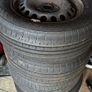 4 x 15 inch 195/65R15 VW Golf Rims with Tyres Image 2