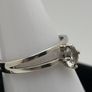 925 Silver Solitaire CZ Ring Image 7
