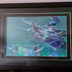 Taurus Birth Sign Neon Picture - final reduction for quick sale