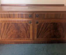 Vintage mid century writing desk/side cabinet