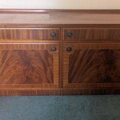 Vintage mid century writing desk/side cabinet