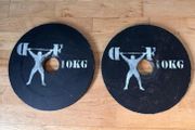 2 x 10KG Olympic Weight Plates