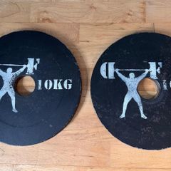 2 x 10KG Olympic Weight Plates