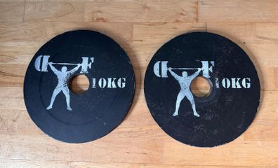 2 x 10KG Olympic Weight Plates