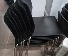 12 x cafe /canteen chairs