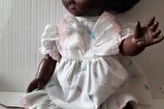 Large beautiful doll from 70's in original dress