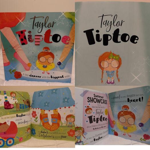 Taylor Tiptoe Story Book