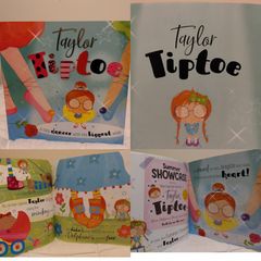 Taylor Tiptoe Story Book
