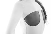 Zara Back Cut Out Neoprene Effect Bodysuit