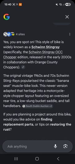 Schwinn Stingray Chopper