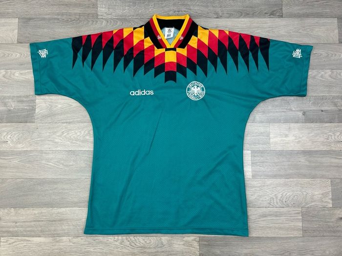 Genuine Vintage 1994 Adidas Germany Away Jersey Shirt Mens M/L