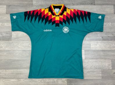 Genuine Vintage 1994 Adidas Germany Away Jersey Shirt Mens M/L