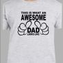 Fathers Day T-Shirt, Awesome, Worlds Greatest Dad T-shirt Image 2