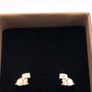 9ct gold earrings Image 3