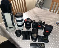 Canon Eos R package with lenses