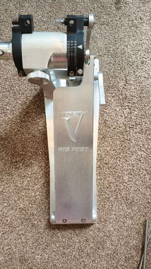 Trick Pro 1-V BigFoot Double Bass Drum Pedal + Extra Low Mass Shortboards +  ACD Unlimited Upgrades