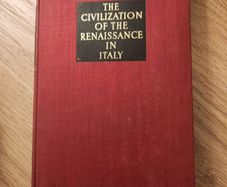 The Civilisation Of The Renaissance By  Jacob Burckhardt. Published By Phaidon Press Copyright Edition Hardback 1944 In Good Condition.  See Photos For Same.