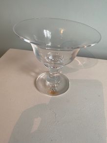 Jerpoint Studio glass pedestal dish
