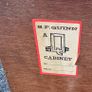 Retro Vintage SF Quinn sliding door cabinet c1970 Image 5