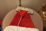 Deluxe christmas Santa fur hat