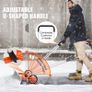 37" Bi-Directional Wheeled Snow Pusher (watch video) Image 7