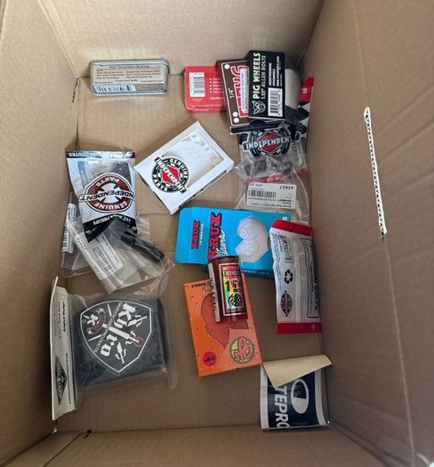 Pro skateboards and new parts