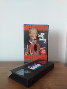 The Colour Of Money BIG BOX VERSION Video Cassette Tape Vhs Pal On A Super High Quality Cassette Tape In Cherry, Mint Condition Next To New