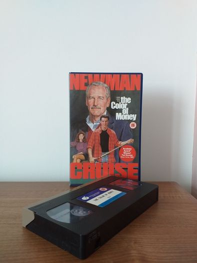 The Colour Of Money BIG BOX VERSION Video Cassette Tape Vhs Pal On A Super High Quality Cassette Tape In Cherry, Mint Condition Next To New