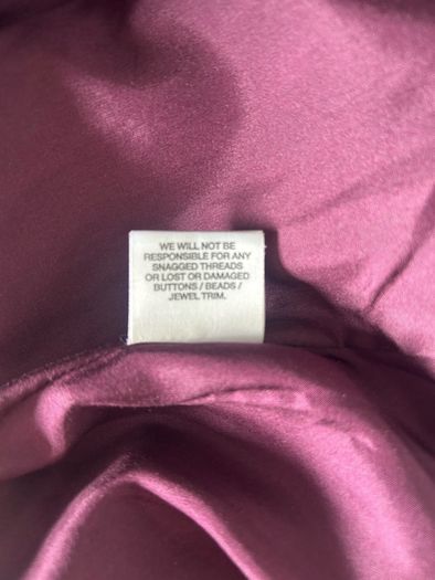 Quin and Donnelly Velvet and silk dress Aubergine/purple colour