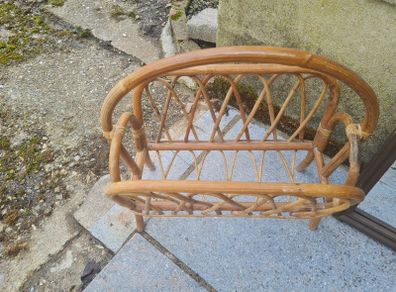 Bamboo Magazine Holder