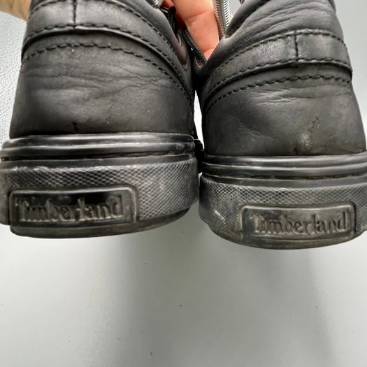 Womens Timberland Flats Black Casual Trainers Size UK 7 EU 40 Leather