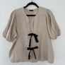 Zara linen blouse Image 2