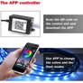 120x150cm App controlled Car LED Underglow Lights Atmosphere Lights Image 5
