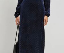 simply be plus size 20 velour dress postagw included