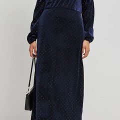 simply be plus size 20 velour dress postagw included