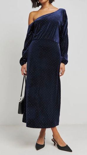 simply be plus size 20 velour dress postagw included