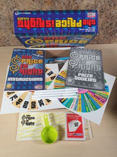 The price is right 2nd Edition board game family fun night 2003