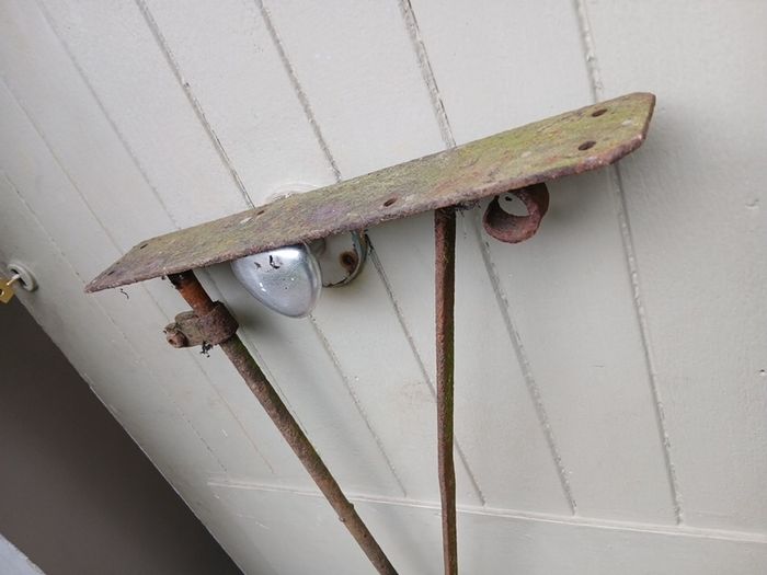 antique swing sign bracket