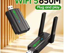 650Mbps WiFi USB Adapter 2.4GHz+5.8GHz Dual Band Wireless Network Card Driver Free For PC Windows XP/7/8/8.1/10/11