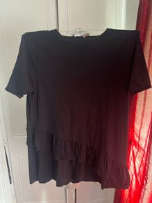 Black Pep&Co top size UK16/18 EU44/46 Perfect conditon Postage included