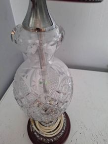 galway crystal lamp