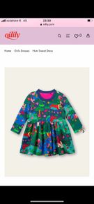 Oilily cosy dress age 6