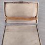 Antique heavy sterling silver cigarette case Image 10