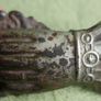 Antique French metal paper clip Image 2