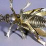Vintage Italian brass fly ashtray with opening lid Image 2