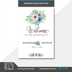 Wedding Welcome Signs Foamex Board Wedding Birthday Party